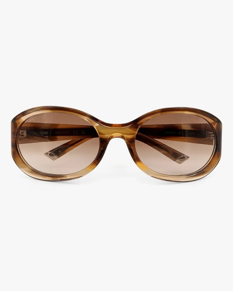Gucci rosso ancora rounded sunglasses - GUCCI - gender_Woman 