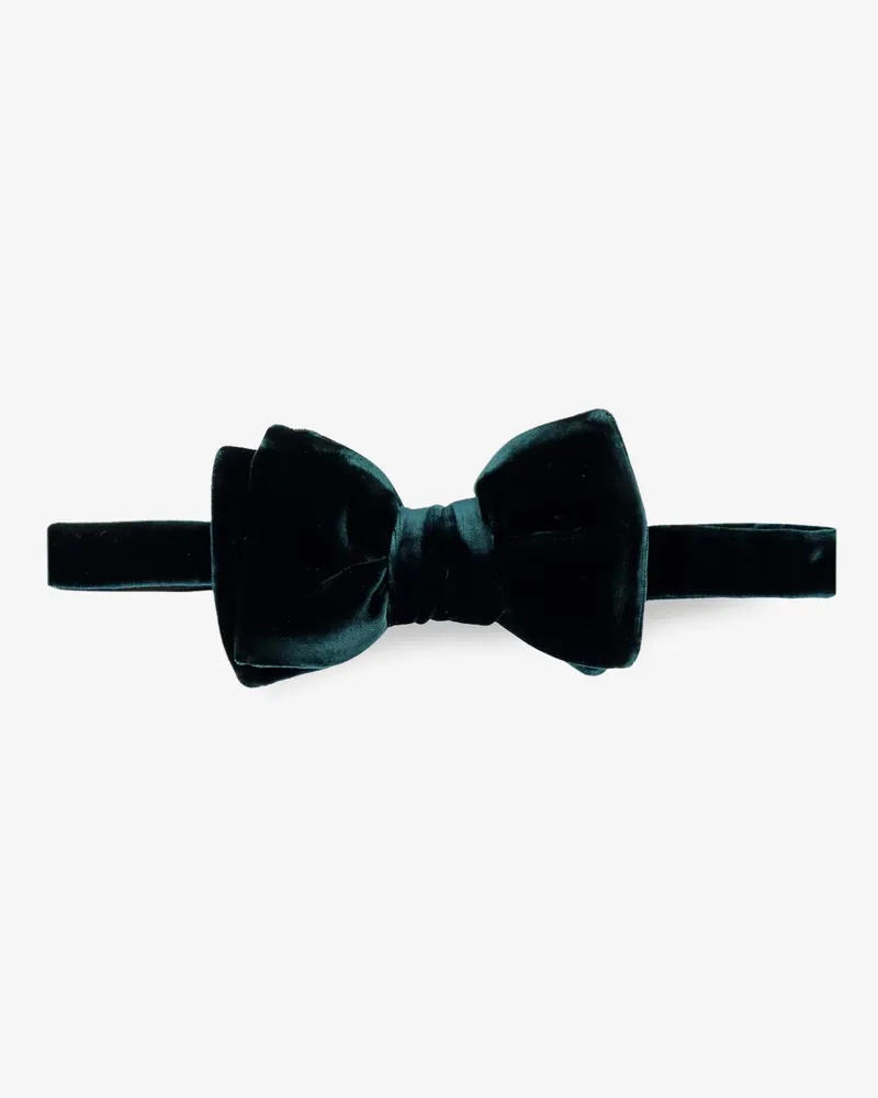 Tom Ford Velvet Bow Tie -  - gender_Man Green