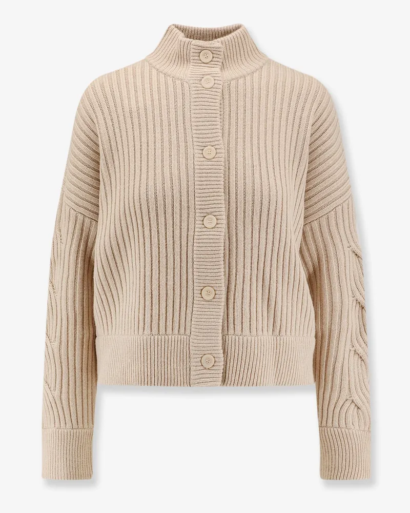 Max Mara Afelio wool and cashmere cardigan -  - gender_Woman Beige