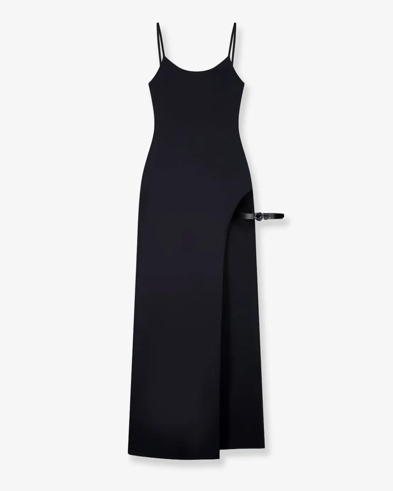 COPERNI Garter cotton blend long dress -  - gender_Woman Black