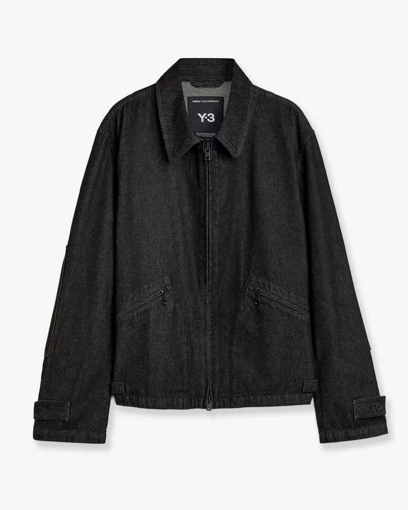 adidas Black denim jacket -  - gender_Man Black