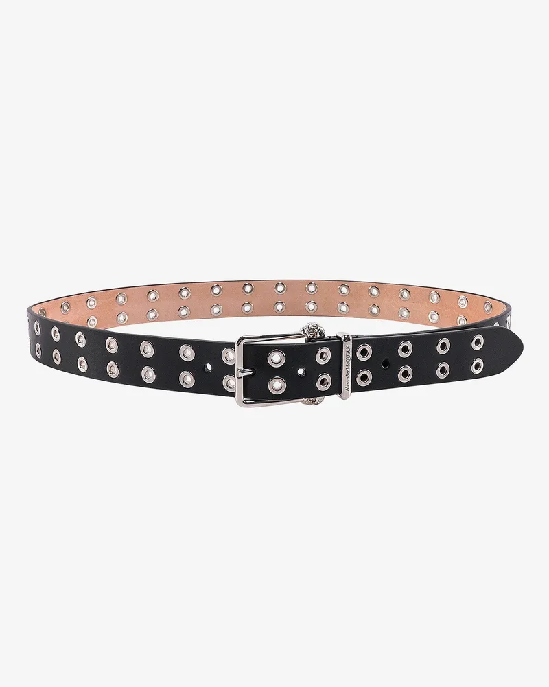 Alexander McQueen Leather belt -  - gender_Man Black