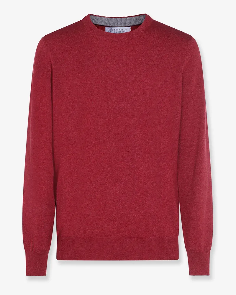 Brunello Cucinelli Cashmere sweater -  - gender_Man Red