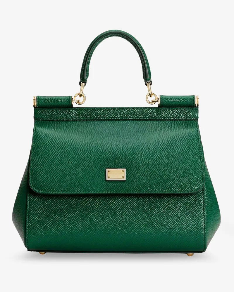Dolce & Gabbana Sicily leather crossbody bag -  - gender_Woman Green