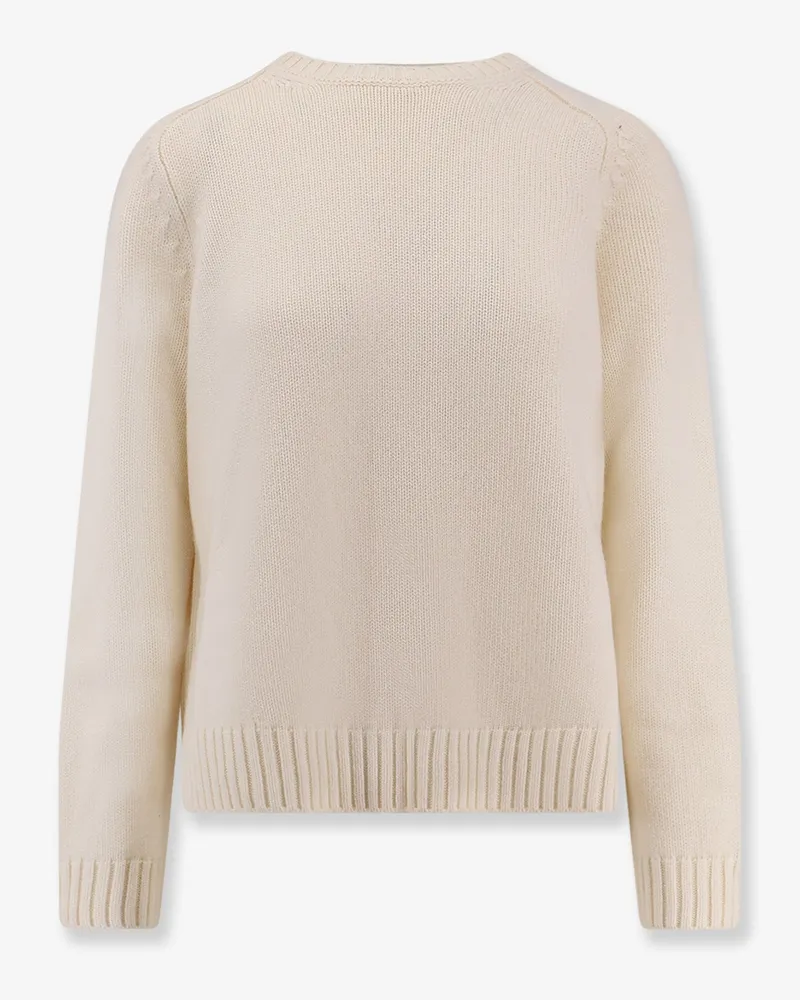 Loro Piana Parksville baby cashmere sweater -  - gender_Woman White