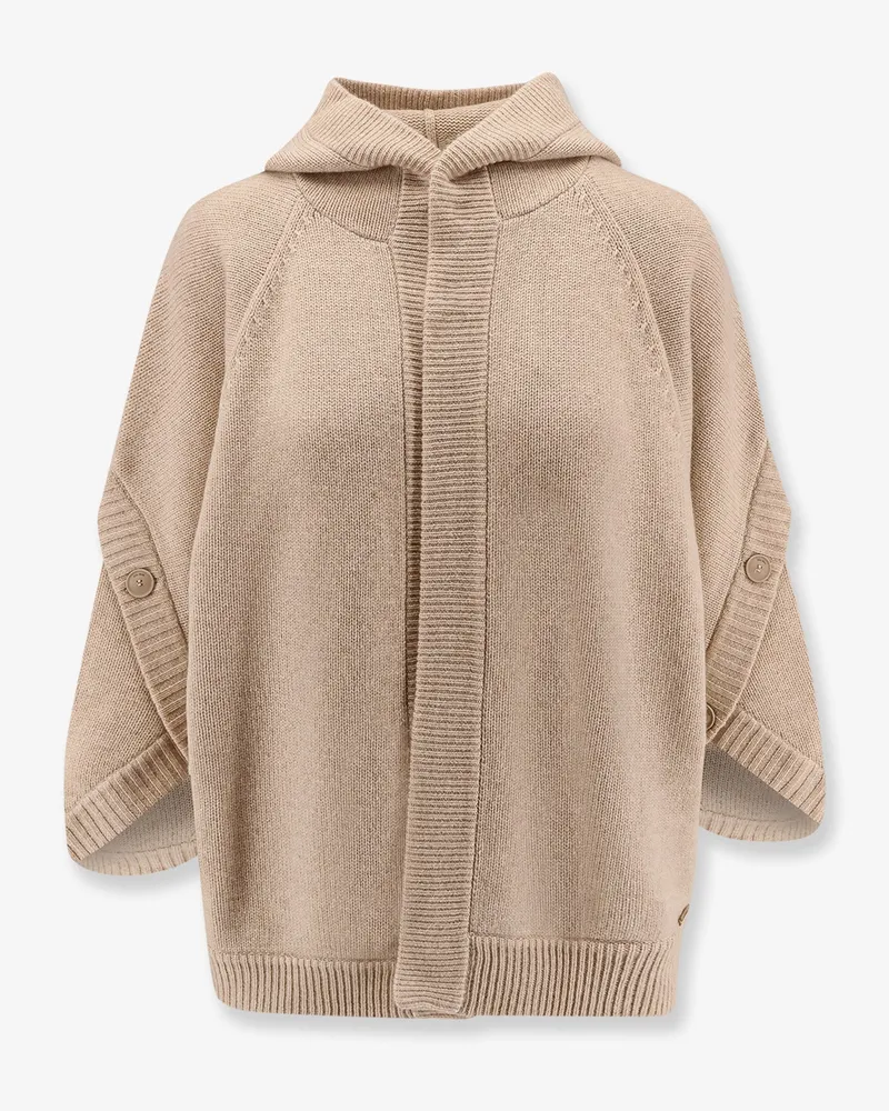 Max Mara Vals wool and cashmere cardigan -  - gender_Woman Beige