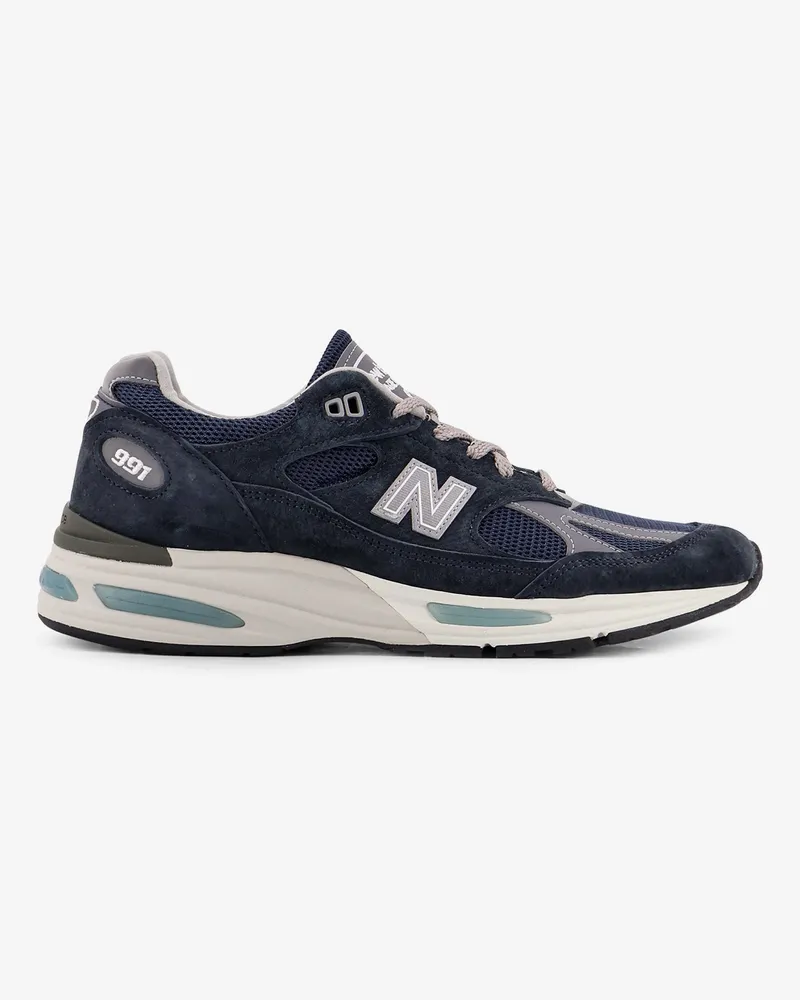 New Balance 991 suede low-top sneakers -  - gender_Man Blue