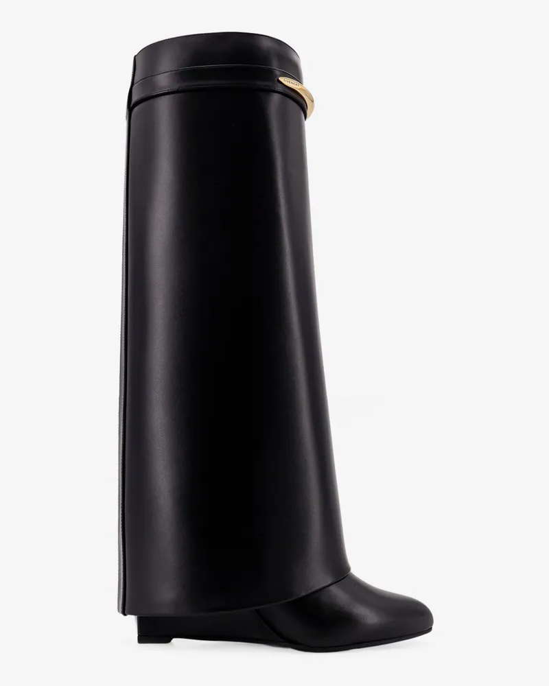 Givenchy Shark leather boots -  - gender_Woman Black