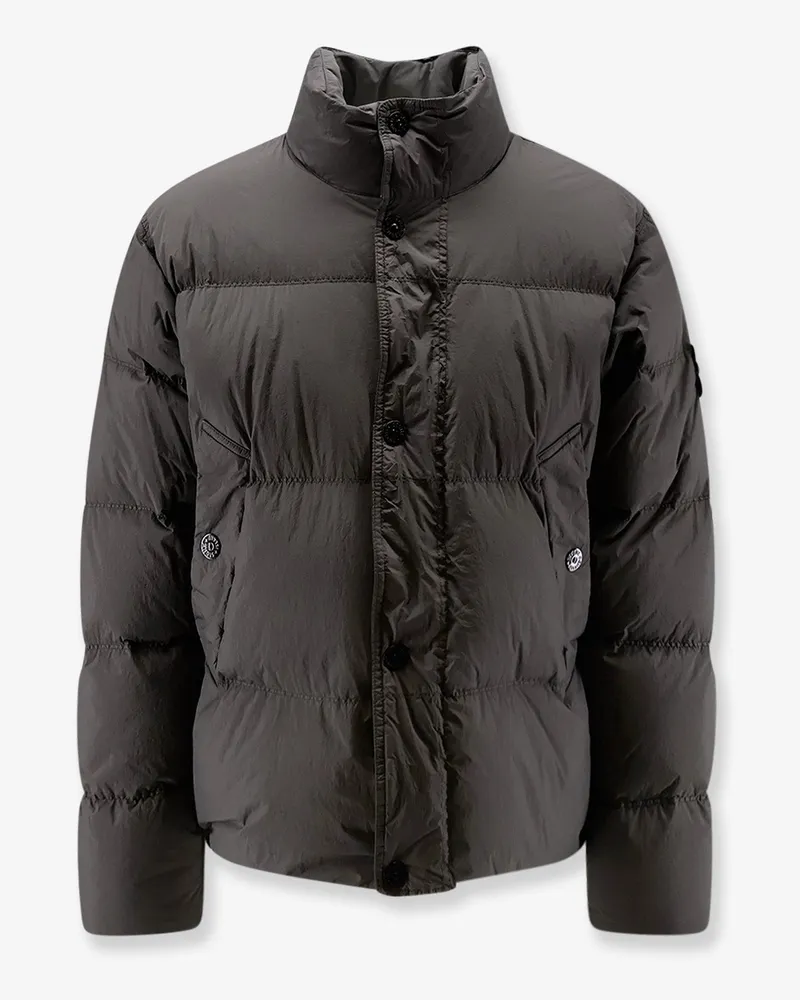 Stone Island Garrment Dyed Crinkle Reps NY down jacket -  - gender_Man Grey
