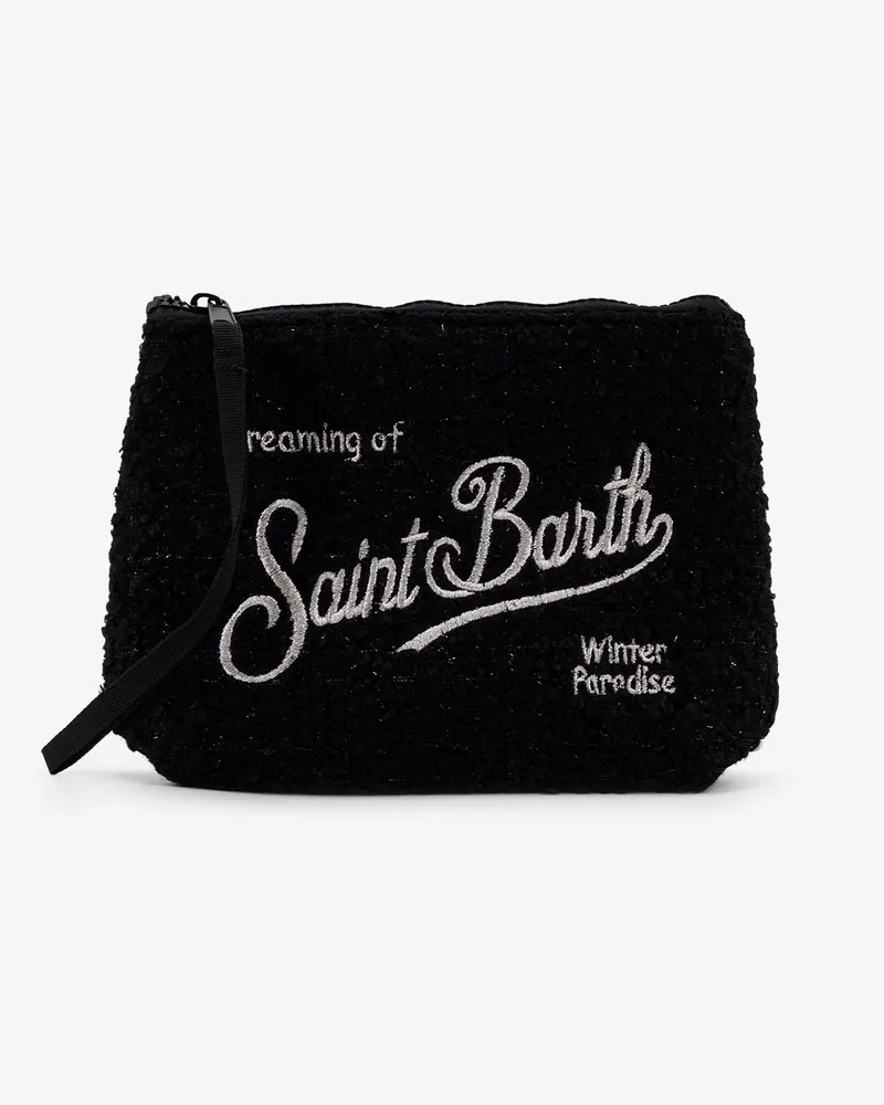 MC2 Saint Barth Aline Tweed clutch -  - gender_Woman Black