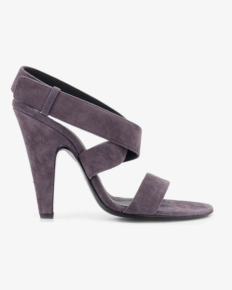 Alaïa Suede heeled sandals -  - gender_Woman Green