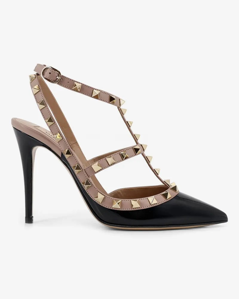 Valentino Garavani Rockstud patent leather pumps with iconic studs -  - gender_Woman Black