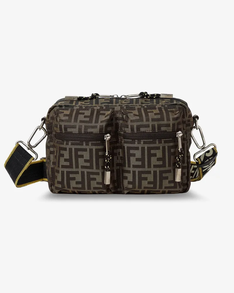 Fendi Camera Case Superlight FF Zucca Fabric crossbody bag -  - gender_Man Black