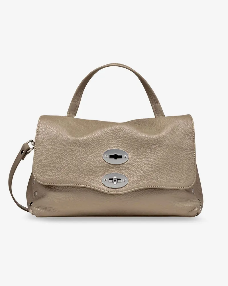 Zanellato Postina® S textured leather crossbody bag -  - gender_Woman Beige