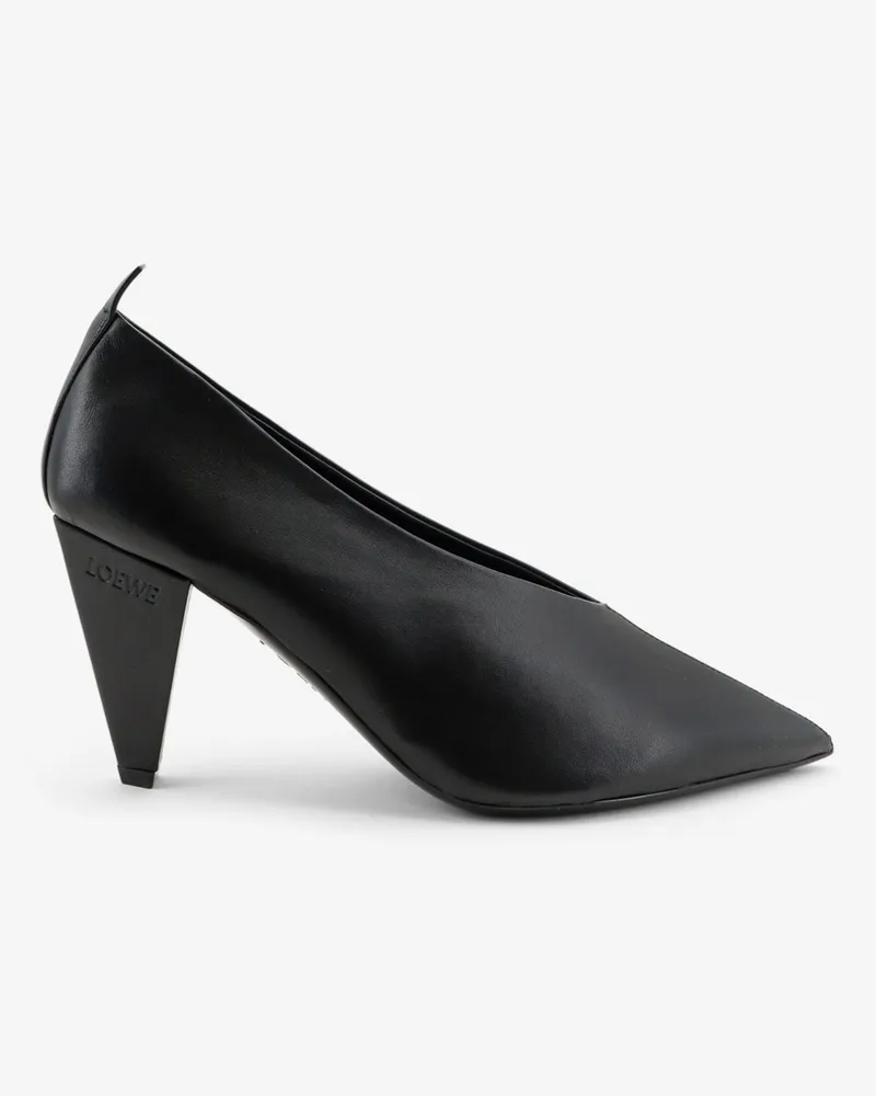 Loewe Origami Cubic leather pumps -  - gender_Woman Black