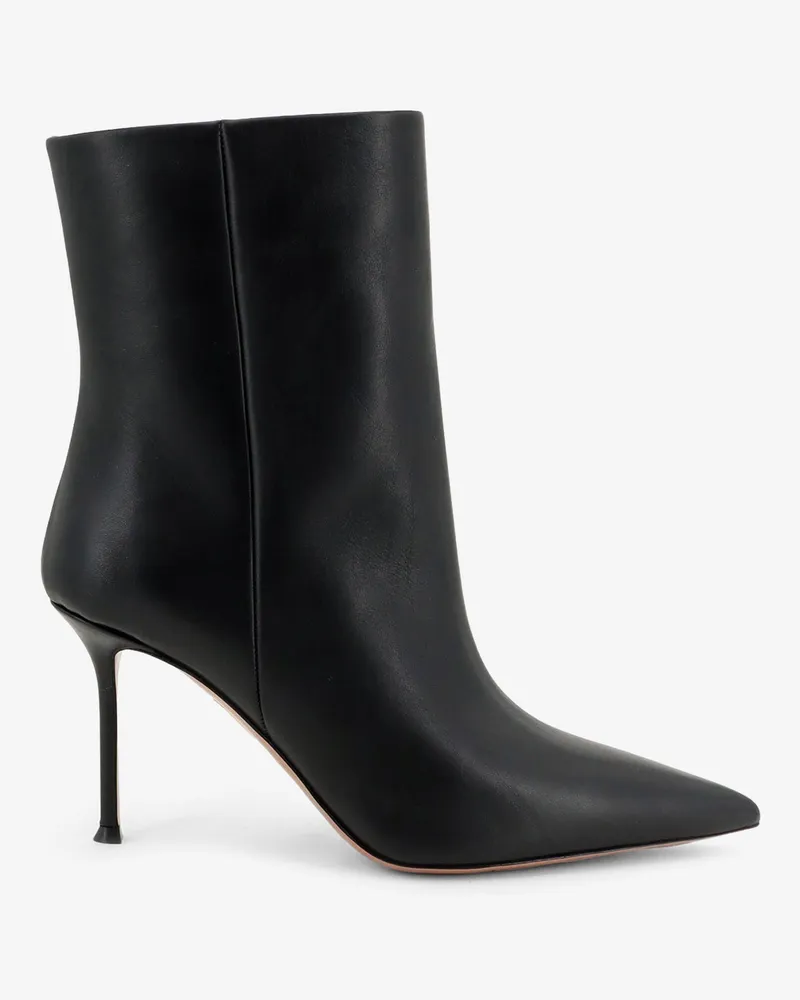 Aquazzura Harper leather ankle boots -  - gender_Woman Black