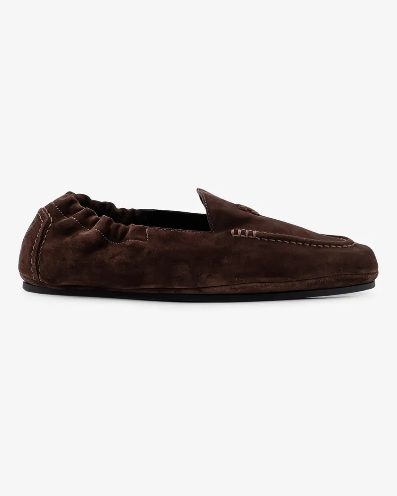 Celine Adam suede loafers -  - gender_Man Brown