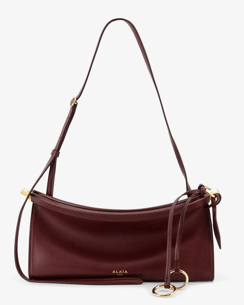 Alaïa East West leather shoulder bag -  - gender_Woman Red