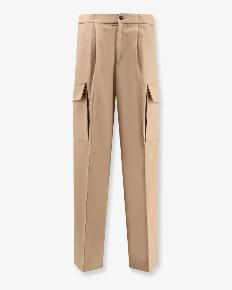 Hevò Torrequetta cotton trousers -  - gender_Man Beige