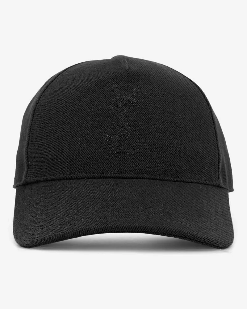 Saint Laurent Black denim hat -  - gender_Man Black