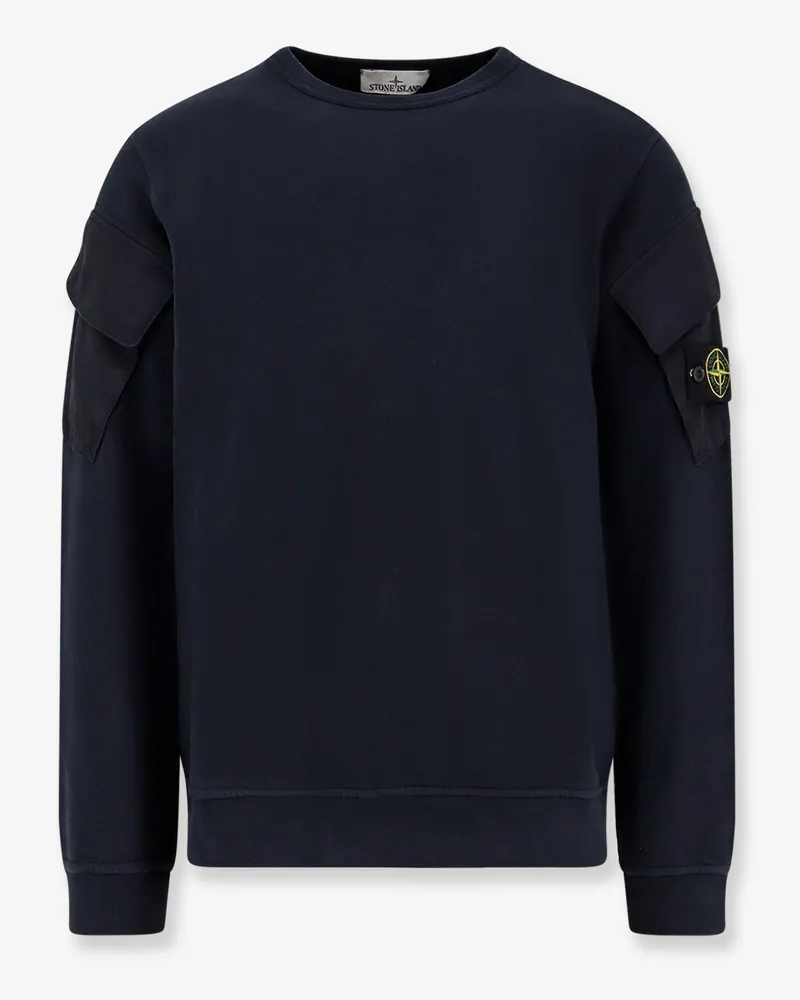 Stone Island Organic cotton sweatshirt -  - gender_Man Blue