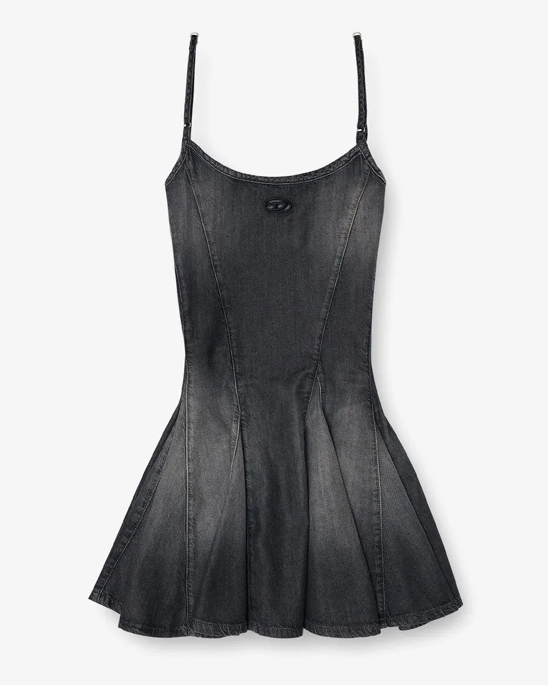 Diesel DE-SPOKY-S denim short dress -  - gender_Woman Black