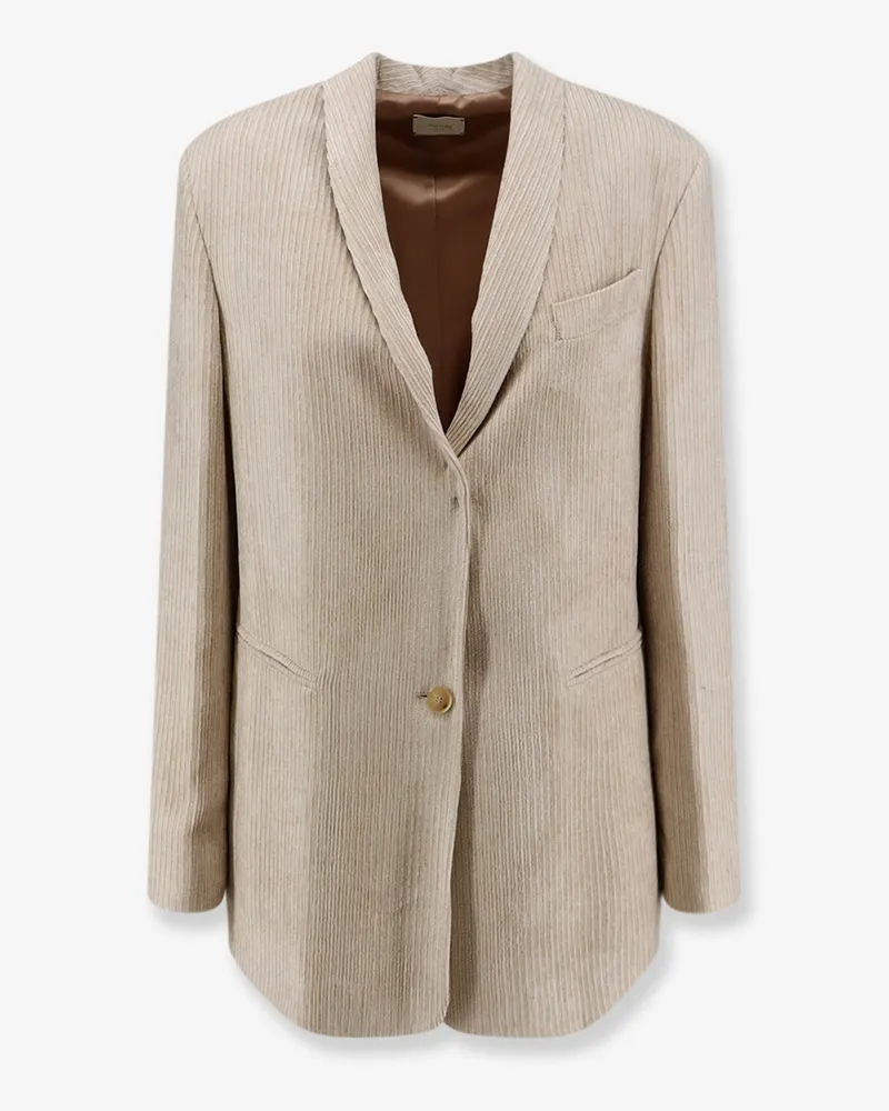 ALYSI Corduroy blazer -  - gender_Woman Beige