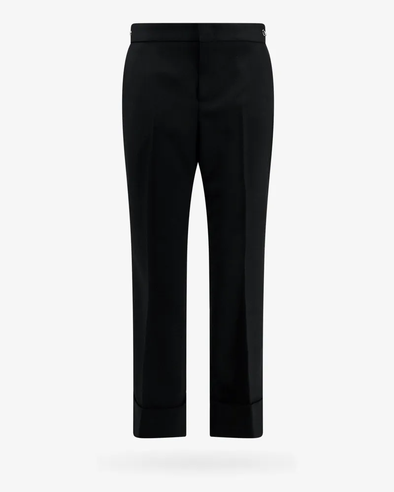 Gucci Wool trouser with horsebit metal detail -  - gender_Woman Black