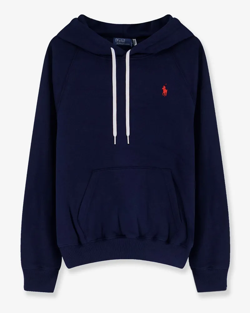 Ralph Lauren Cotton blend sweatshirt with embroidered logo -  - gender_Woman Blue
