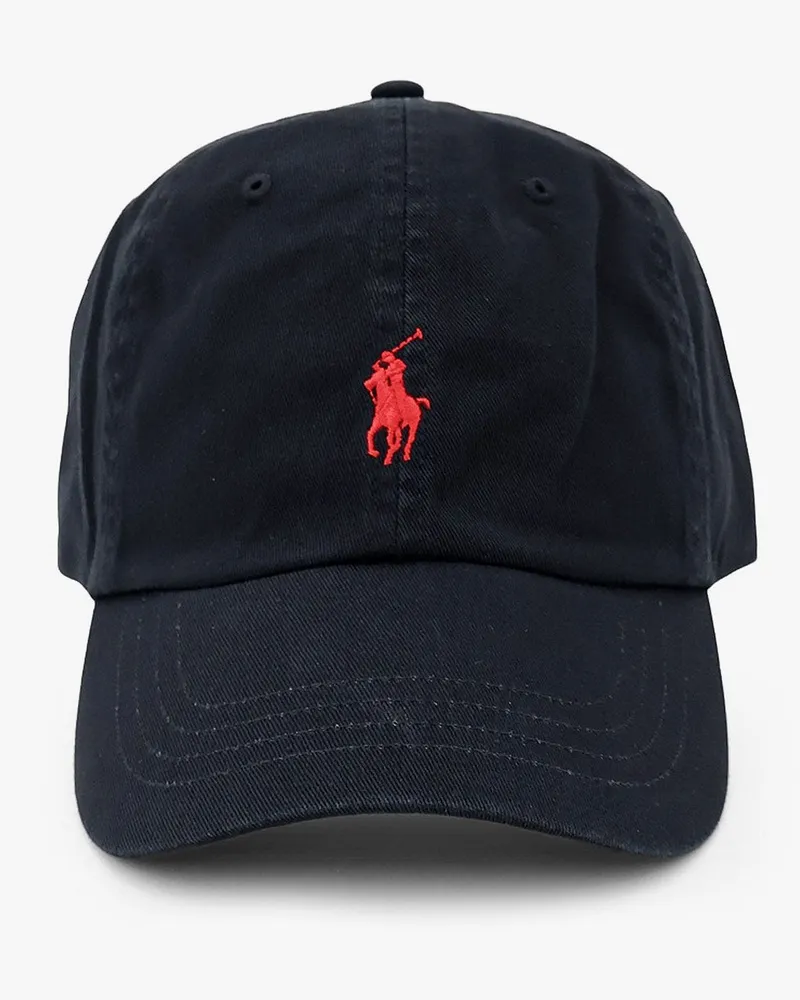 Ralph Lauren Cotton hat with iconic embroidery -  - gender_Man Black