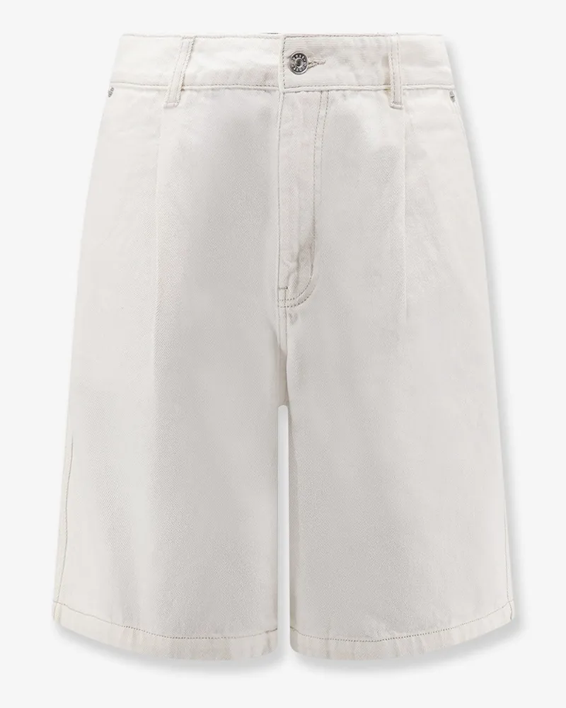 Dunst Cotton Bermuda shorts -  - gender_Man White