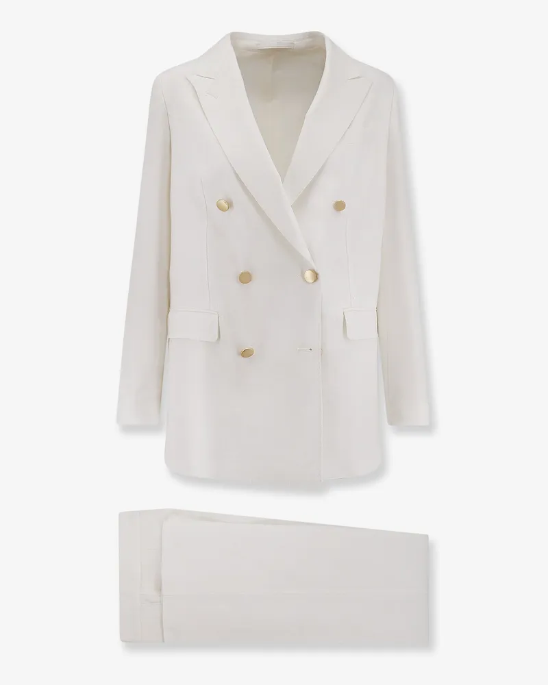 Tagliatore Jasmine linen suit -  - gender_Woman White