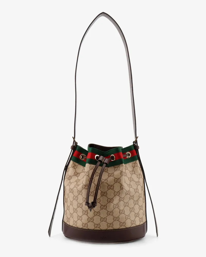 Gucci Venice GG fabric bucket bag - GUCCI - gender_Woman Beige