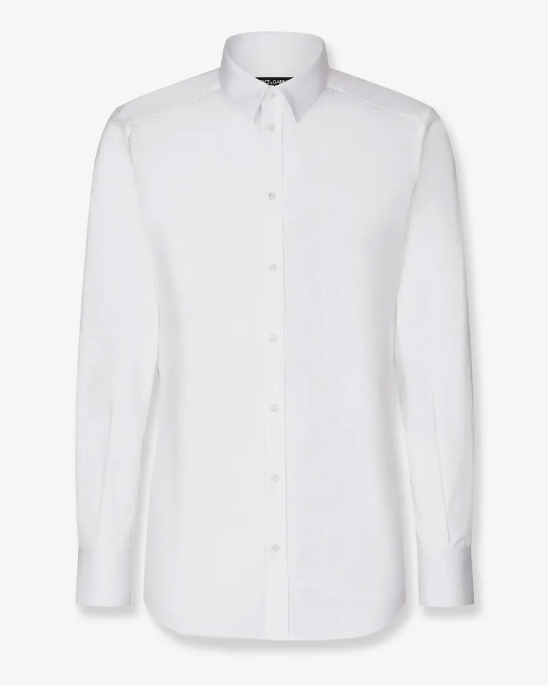 Dolce & Gabbana Martini cotton shirt -  - gender_Man White