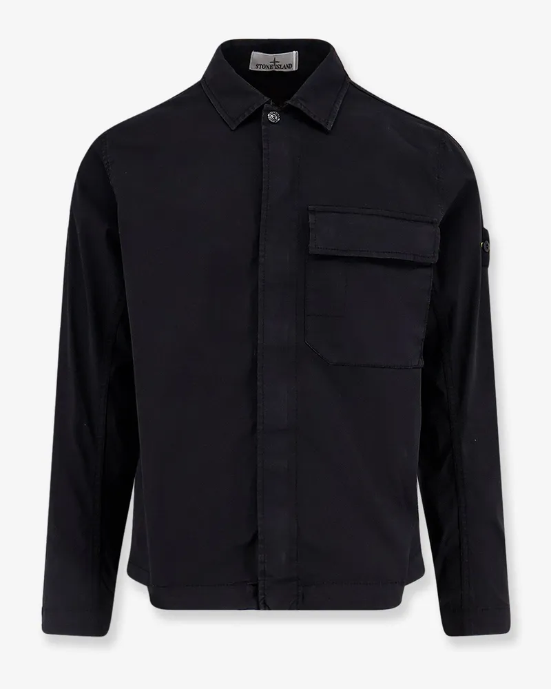 Stone Island Organic cotton shirt -  - gender_Man Black