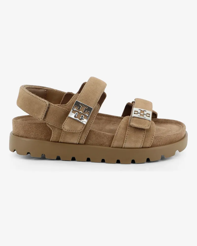Tory Burch Mellow Sport suede sandals -  - gender_Woman Brown
