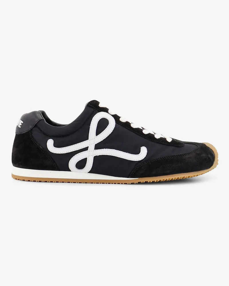 Loewe Paula's Ibiza - Ballet Runner 2.0 nylon and suede -  - gender_Man Black