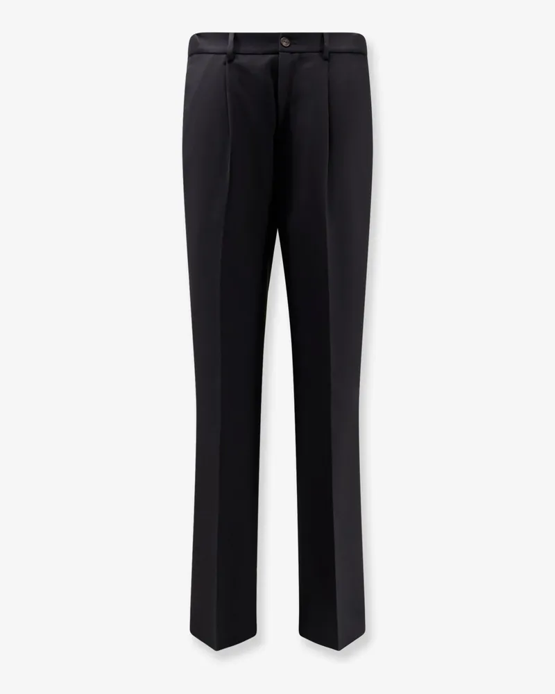 Hevò TorreCanne virgin wool trousers -  - gender_Man Black