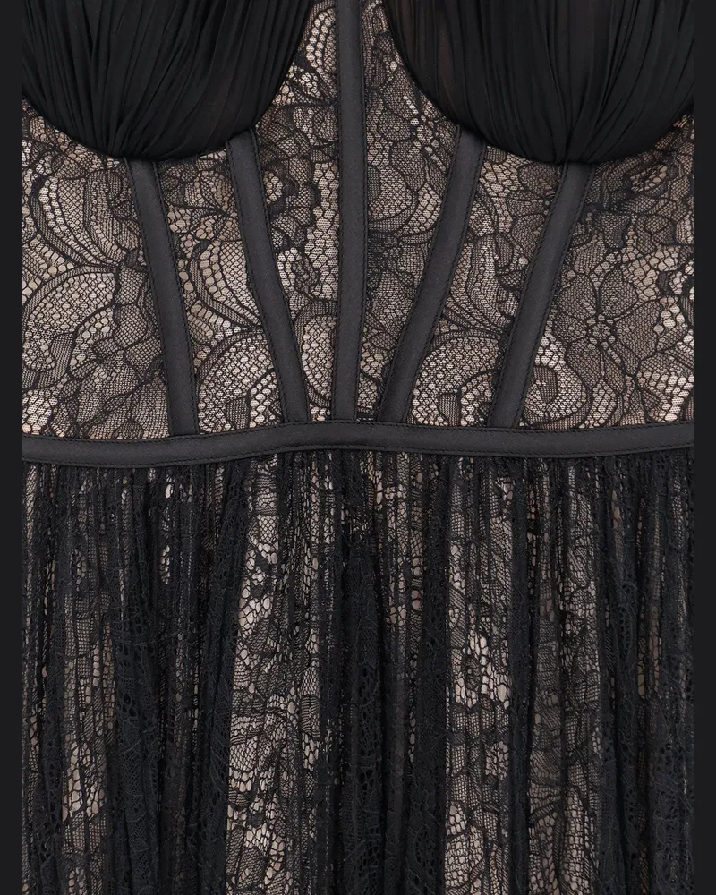 Elisabetta Franchi Events lace dress -  - gender_Woman Black