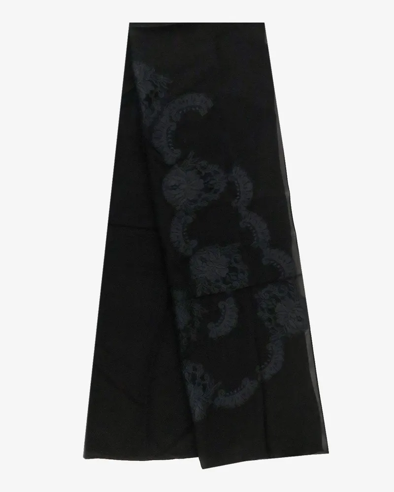 Dolce & Gabbana Chador silk scarf -  - gender_Woman Black