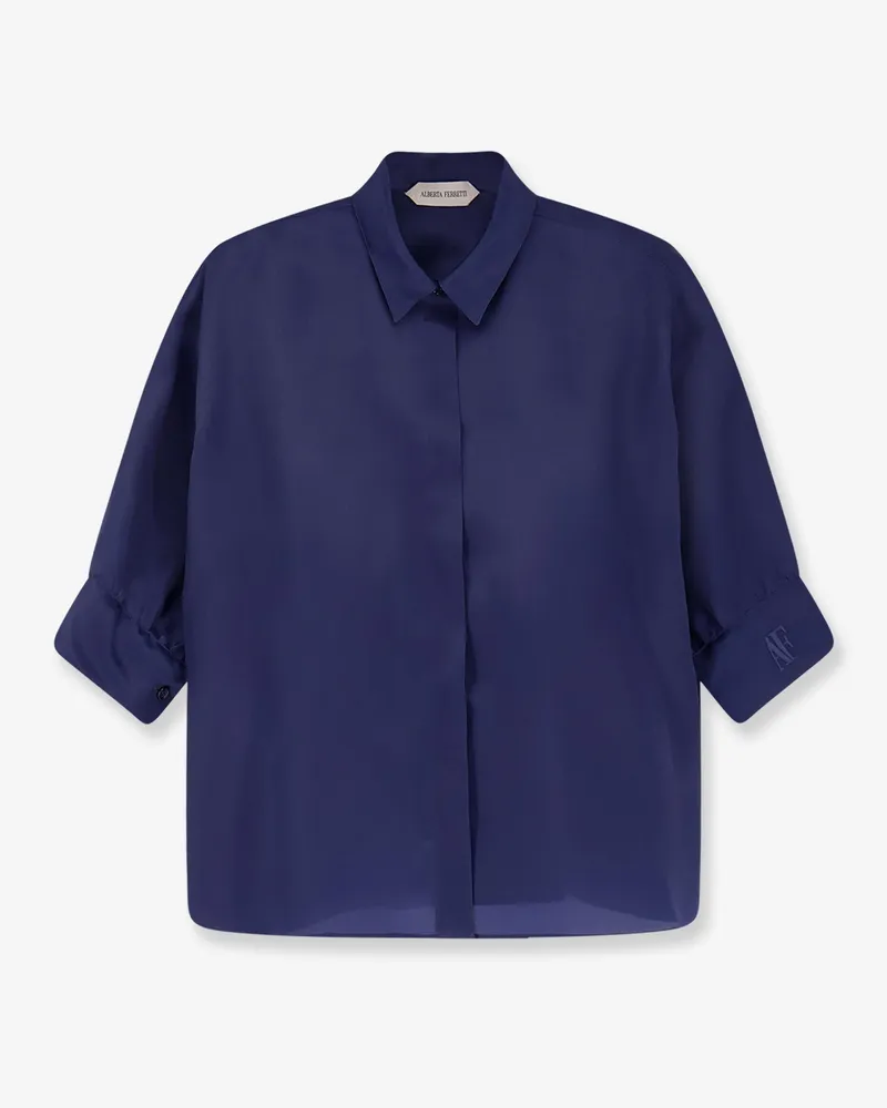 Alberta Ferretti Silk shirt -  - gender_Woman Blue