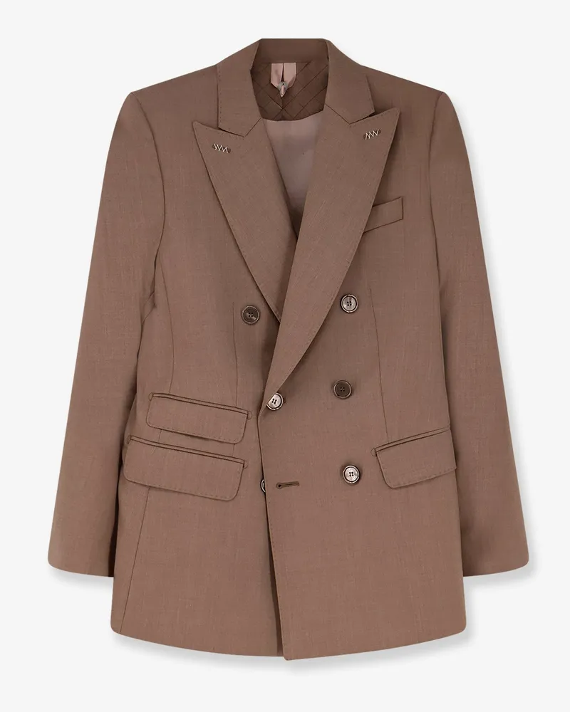 Max Mara Virgin wool Cupola blazer -  - gender_Woman Brown