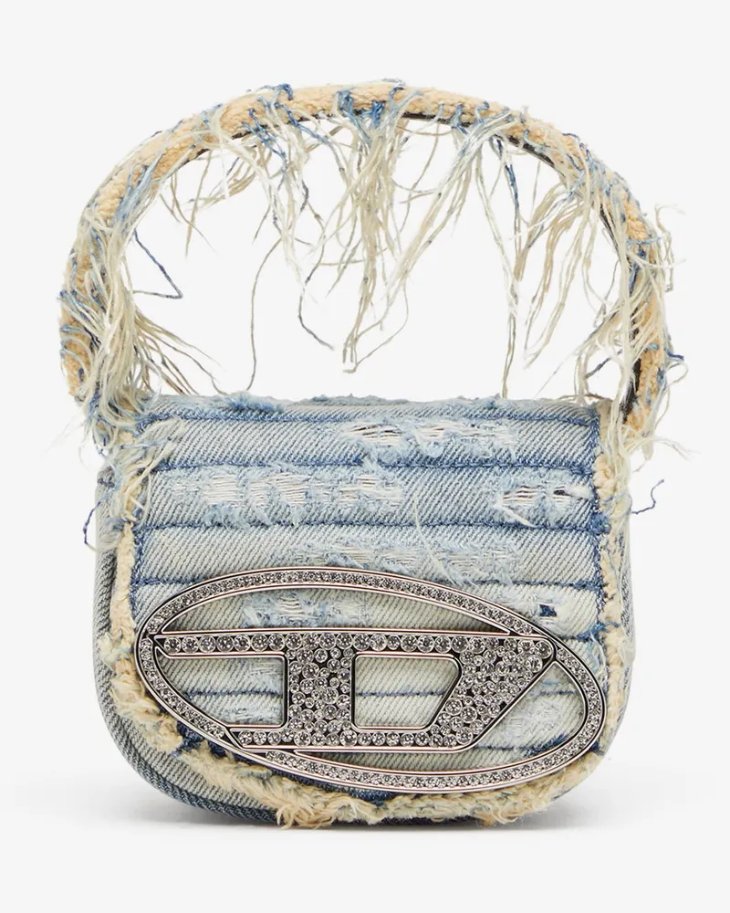 Diesel 1DR XS denim crossbody bag -  - gender_Woman Blue