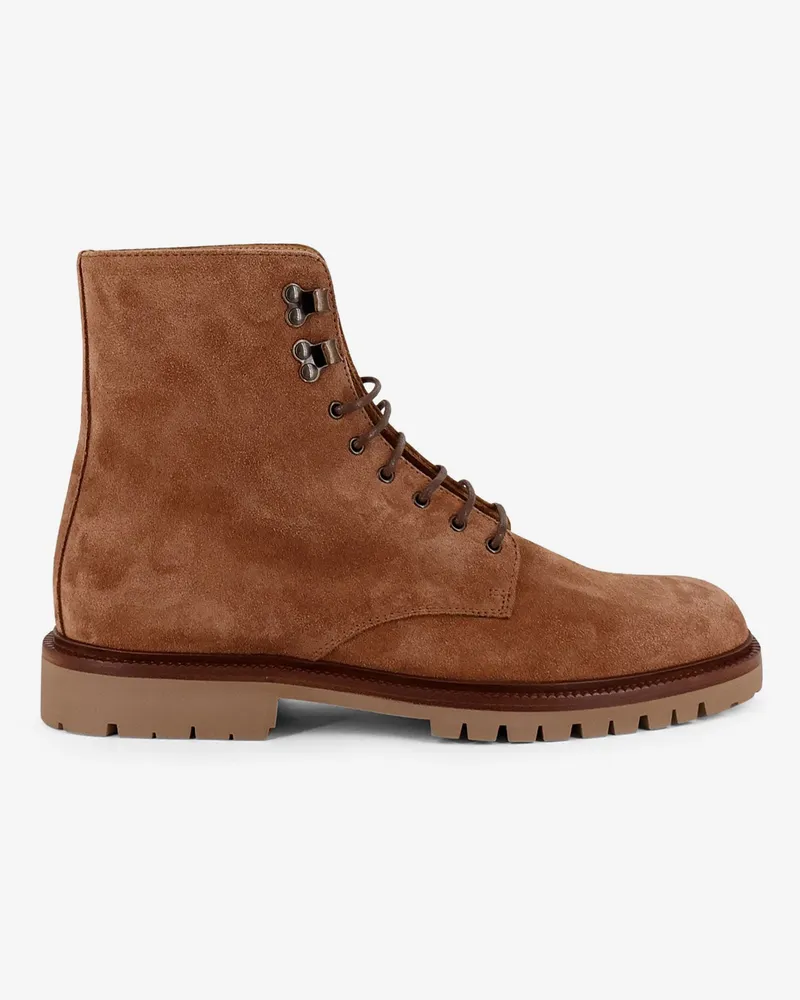 Brunello Cucinelli Suede ankle boots -  - gender_Man Brown