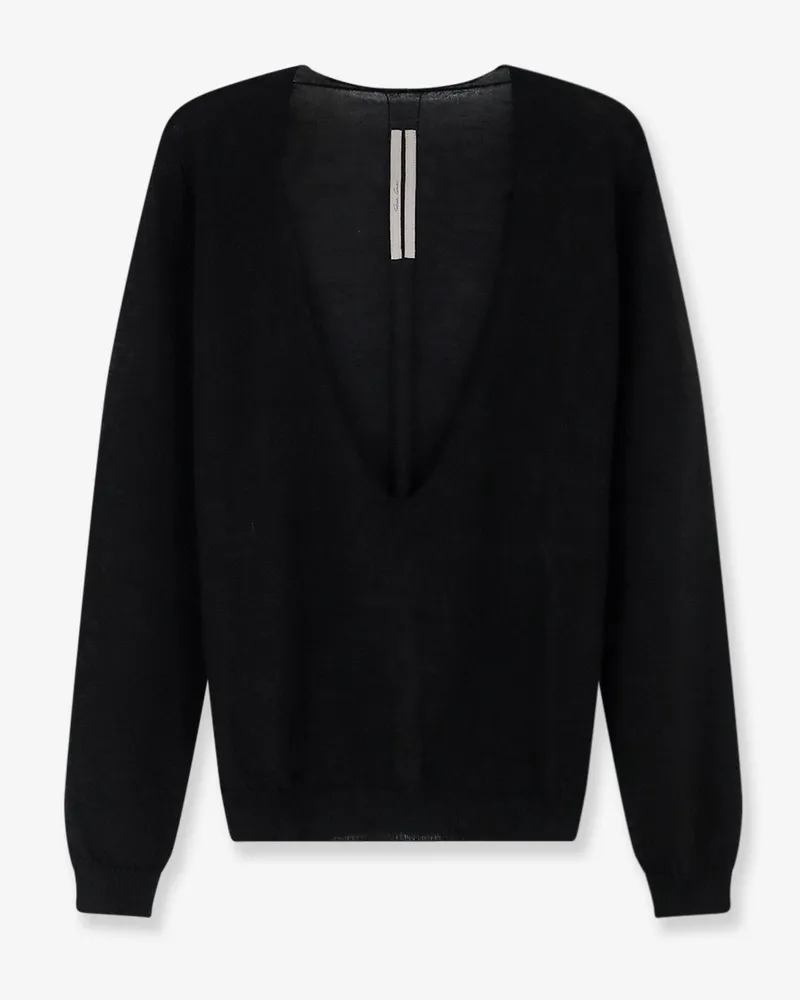 Rick Owens Tower Extreme wool sweater -  - gender_Woman Black