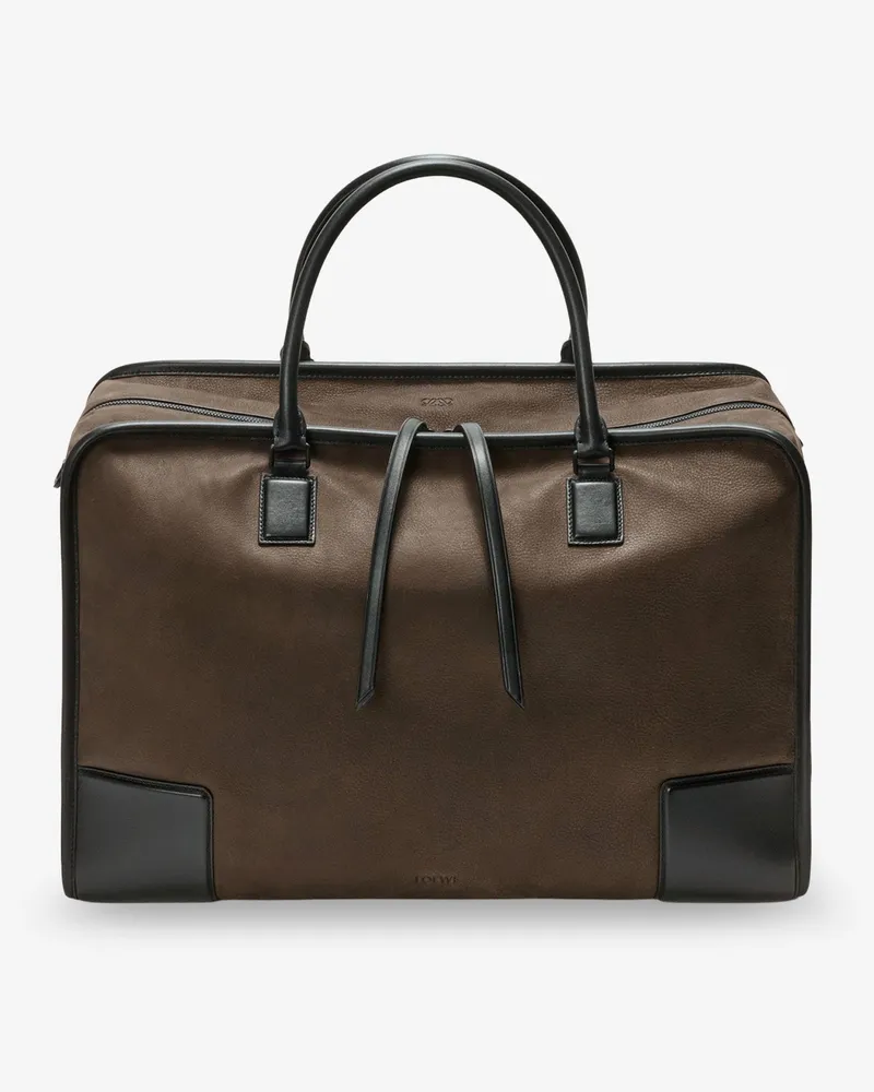 Loewe Amazona 180 Duffle Nubuck Handbag -  - gender_Man Green