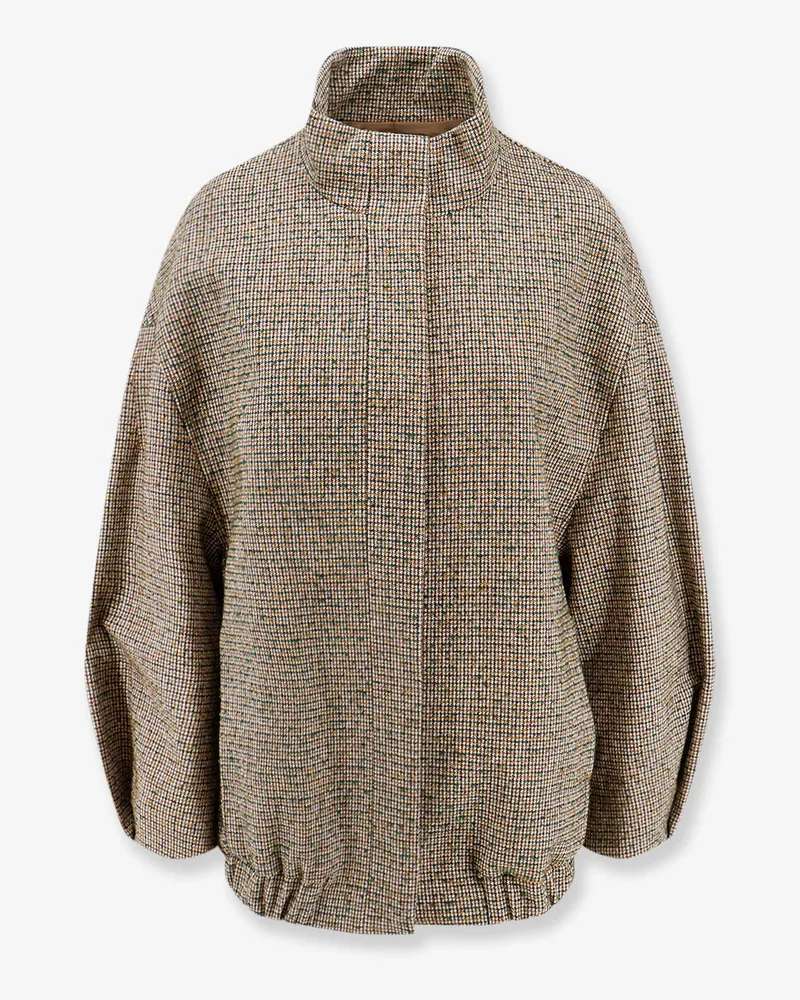 Dries van Noten Voles cotton and wool blend jacket -  - gender_Woman Beige