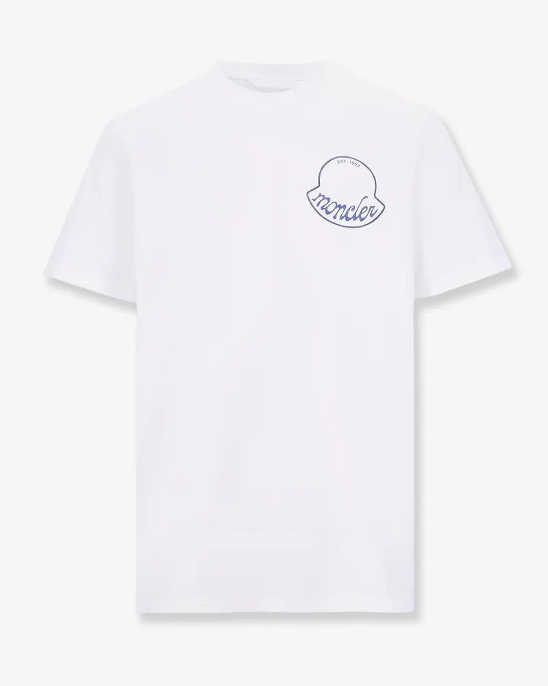 Moncler Organic cotton T-shirt -  - gender_Man White
