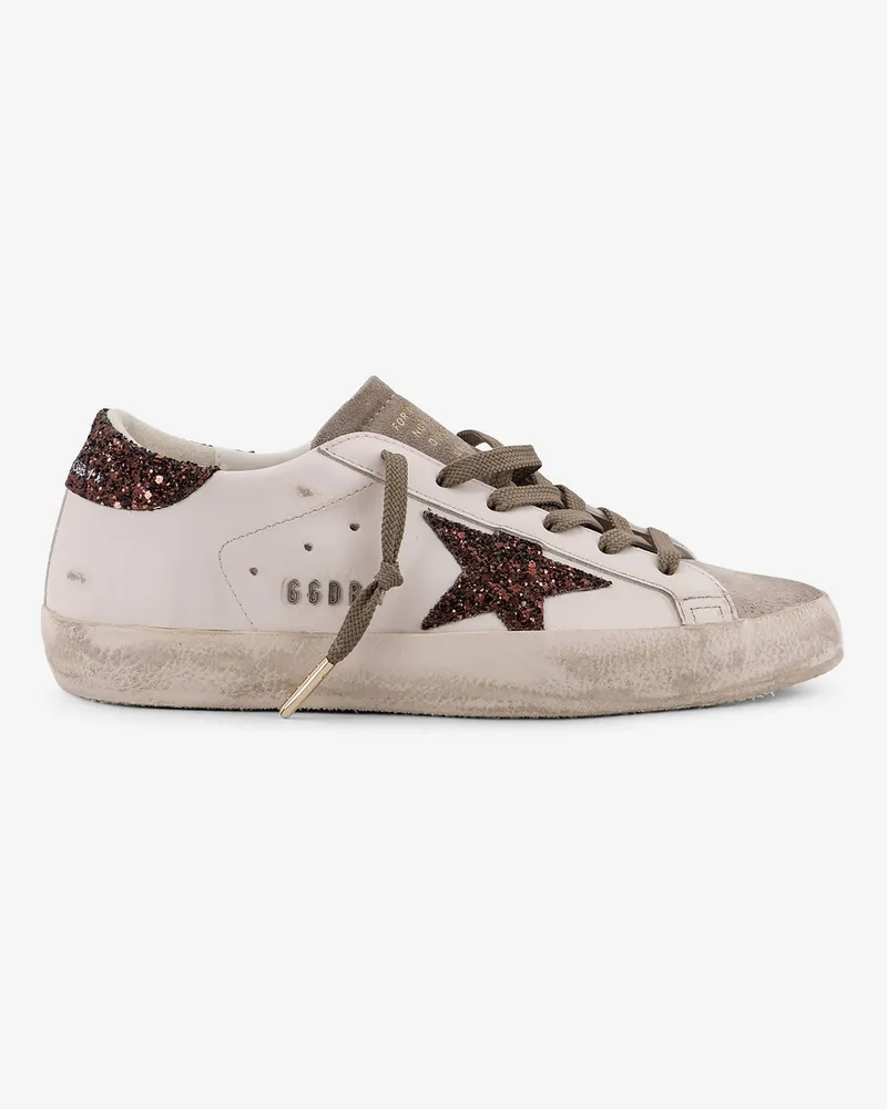 Golden Goose Super star leather sneakers -  - gender_Woman White