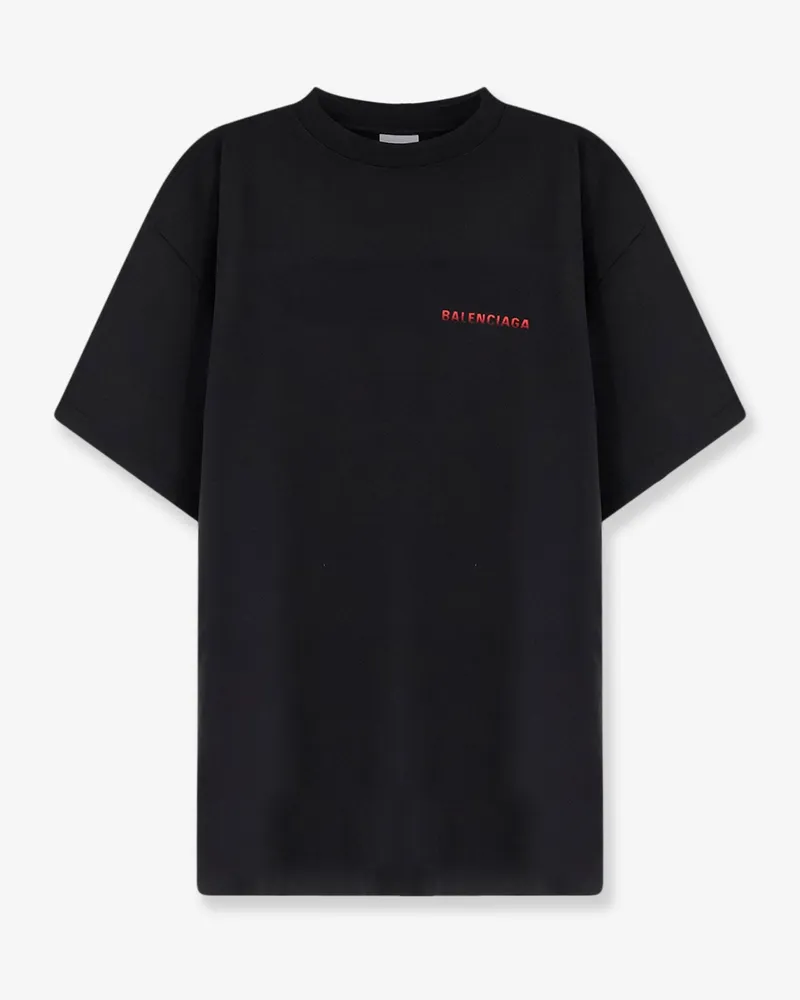 Balenciaga Cotton T-Shirt -  - gender_Man Black